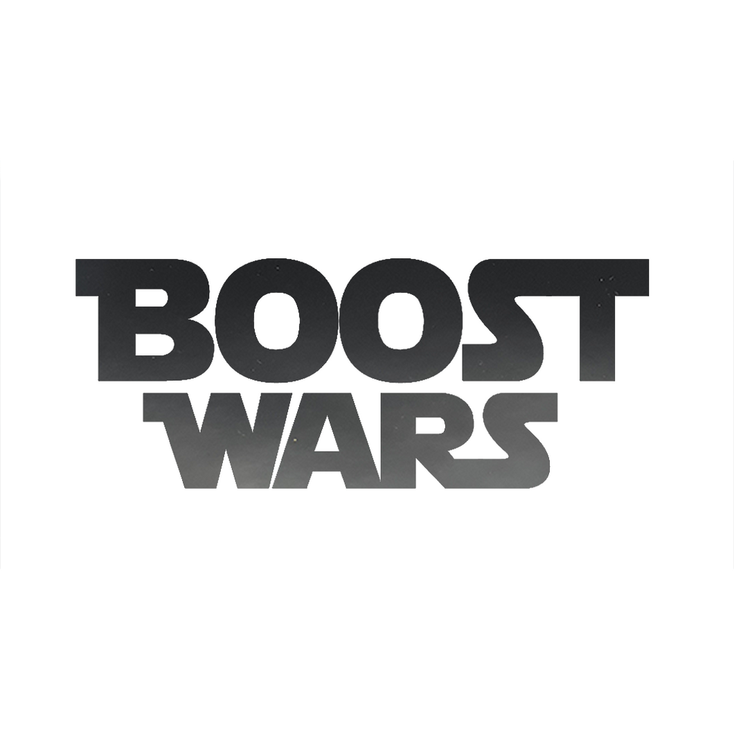 Boost Wars Aufkleber / Sticker